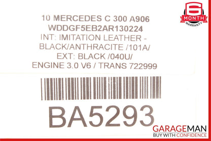 08-17 Mercedes W204 C300 Trunk Lid Latch Lock Actuator w/ Cylinder Lock Latch