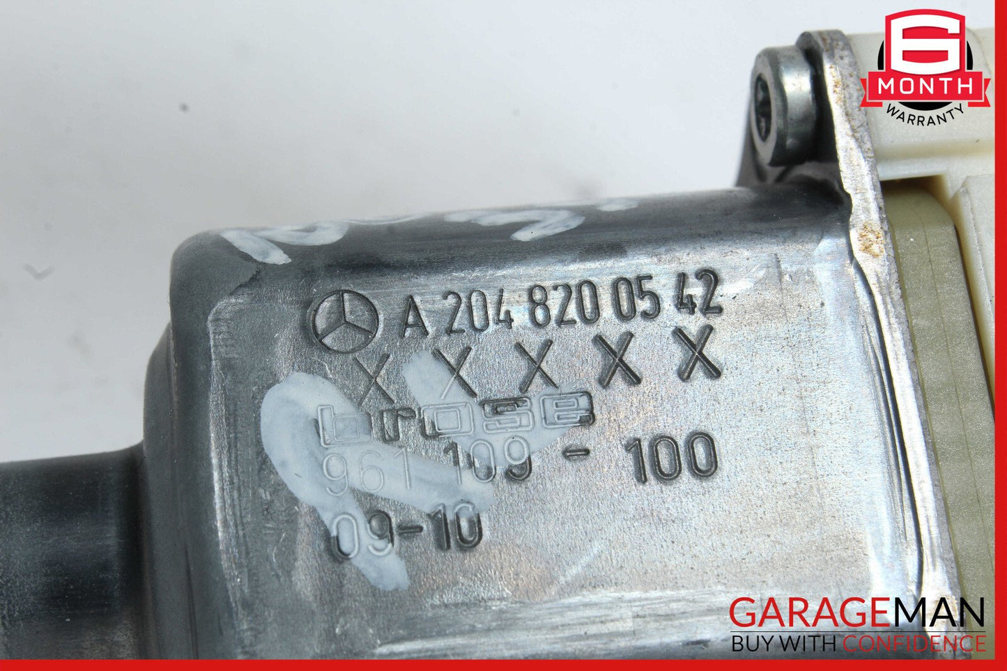 08-16 Mercedes X204 GLK350 C300 Rear Left Door Window Regulator Motor OEM