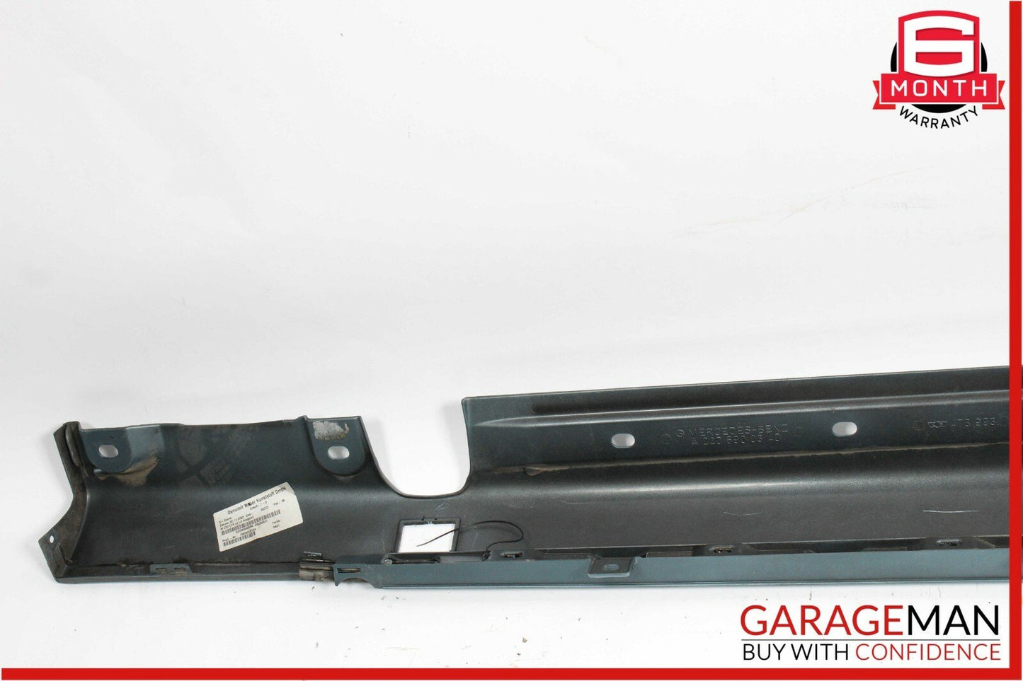 00-06 Mercedes W220 S430 S500 S600 Left Rocker Panel Side Skirt Molding Blue OEM