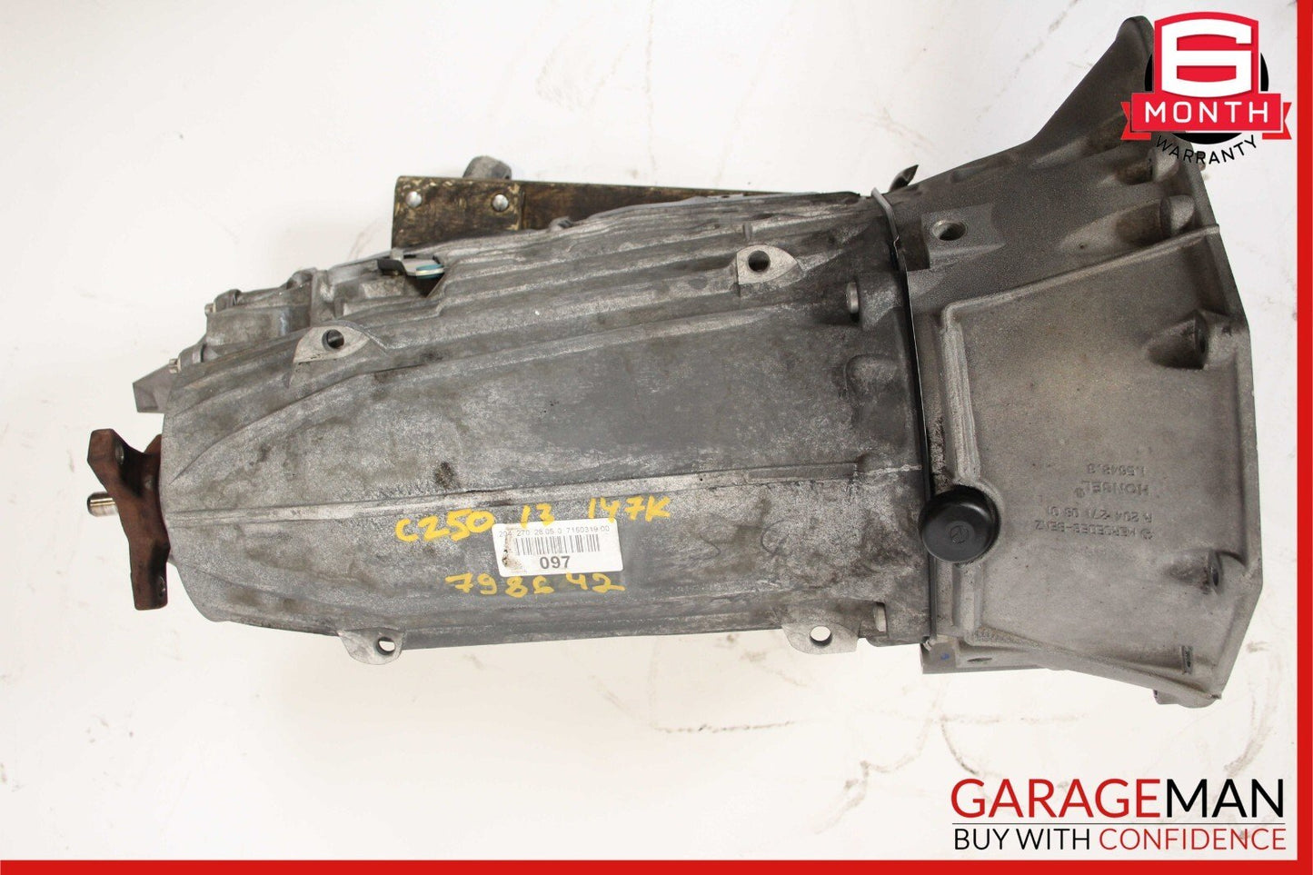 12-15 Mercedes C250 SLK250 7G Tronic Automatic Transmission Assy 722.997 147k