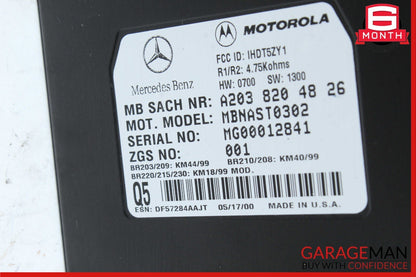 97-09 Mercedes W210 E320 SL550 Voice Control Communication Module Unit Audio OEM