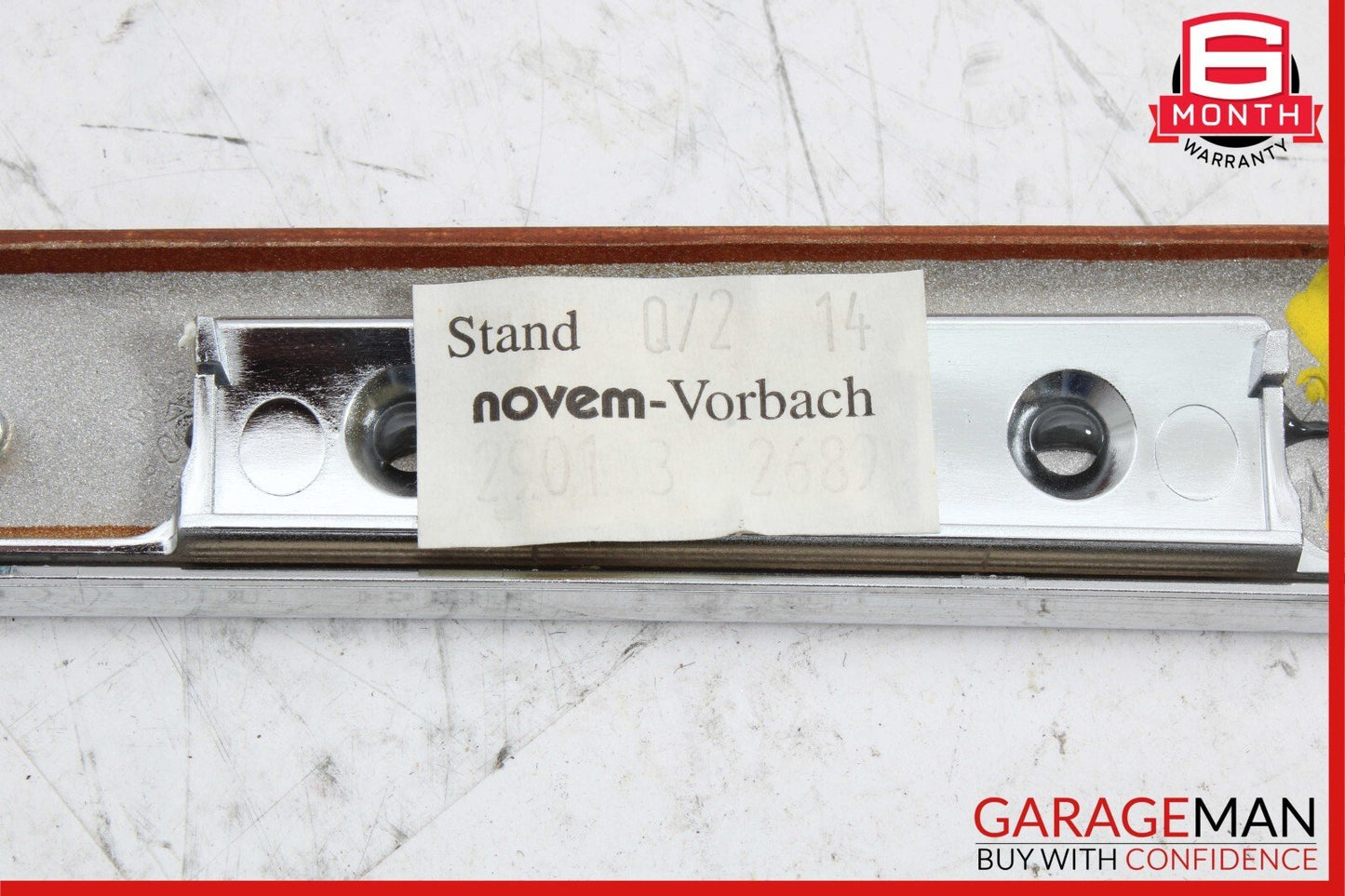 03-06 Mercedes W220 S430 S55 AMG Rear Right Side Door Trim Bezel Wood OEM