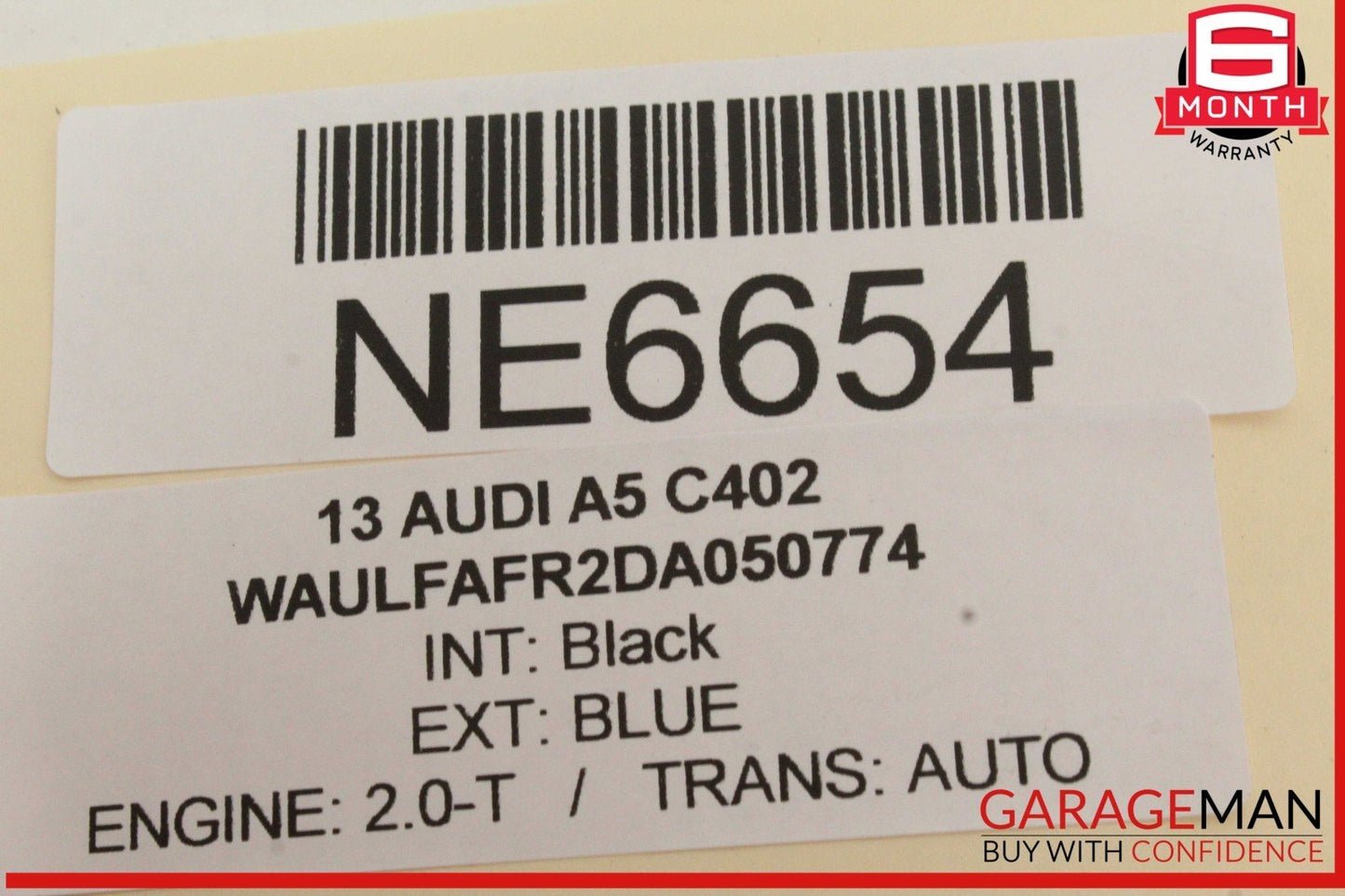 09-17 Audi A5 SQ5 Front Right Passenger Side Door Lock Latch Actuator 8J1837016D
