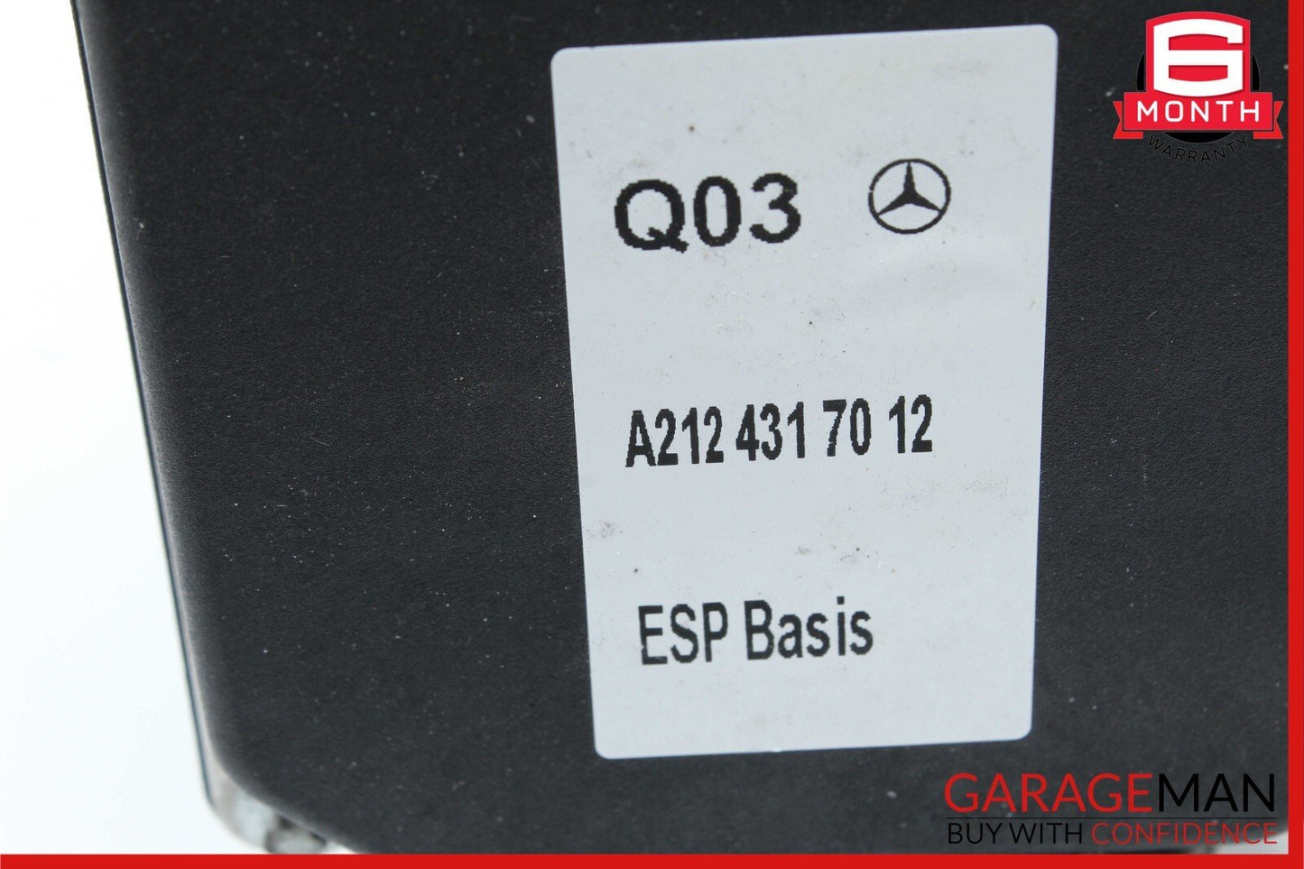 10-16 Mercedes W212 E250 E350 E550 ABS Brake Hydraulic Pump Control Module Unit