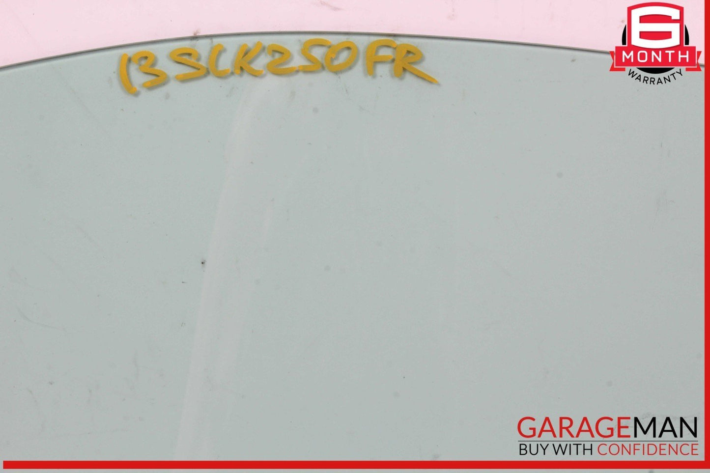 12-20 Mercedes R172 SLK250 Front Right Passenger Side Door Window Glass OEM