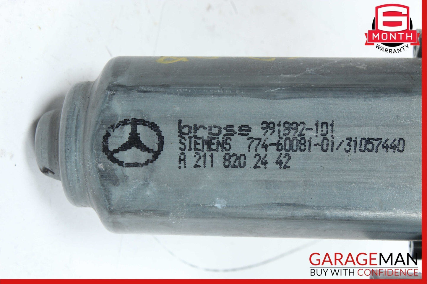 03-09 Mercedes W211 E500 E320 E550 Rear Right Door Window Regulator Motor Unit