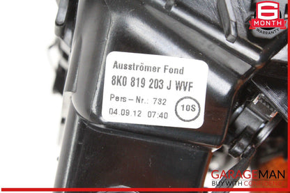 13-17 Audi A4 A5 Q5 SQ5 Rear Center Console Heater AC A/C Air Vent 8K0819203 OEM