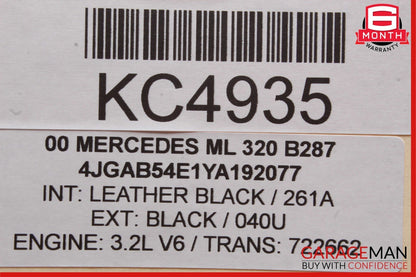 98-05 Mercedes W163 ML320 Front Right Side Dash Dashboard A/C AC Air Vent Grill