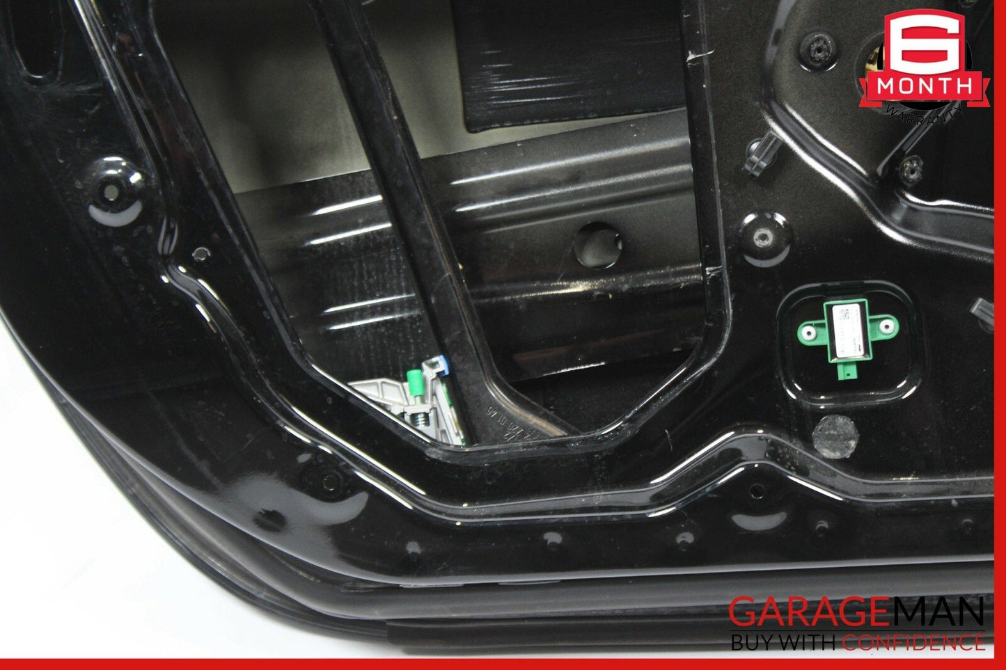 12-20 Mercedes R172 SLK350 Front Left Side Exterior Door Shell Panel Black OEM