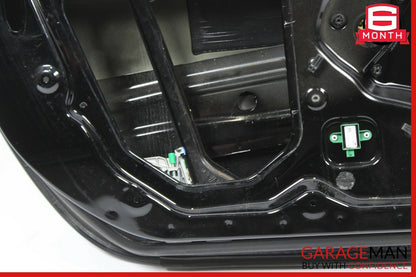 12-20 Mercedes R172 SLK350 Front Left Side Exterior Door Shell Panel Black OEM