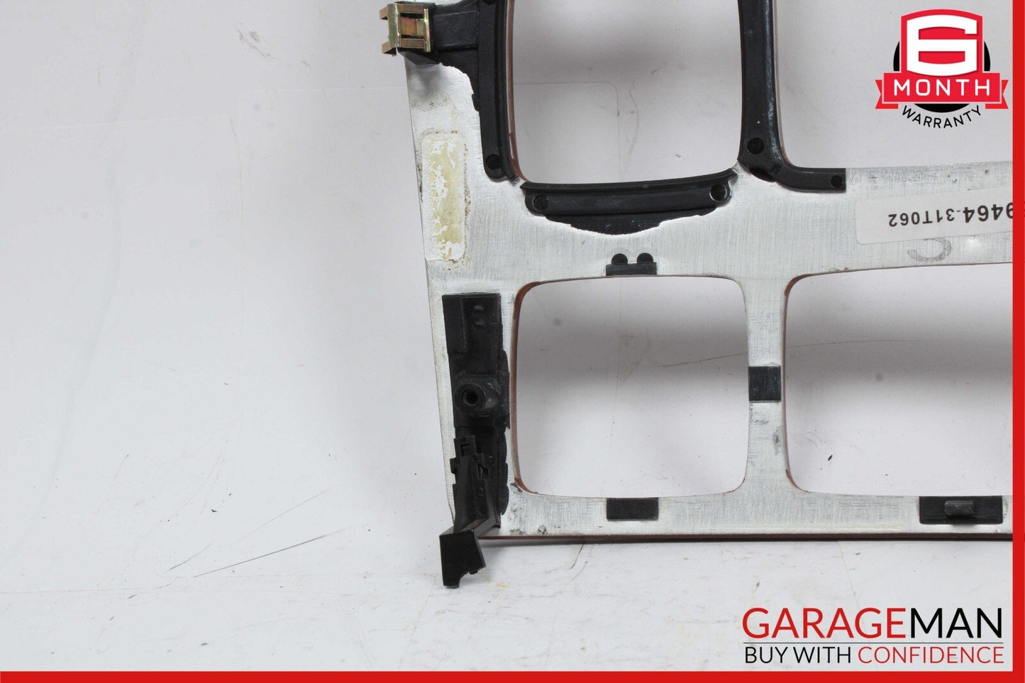 00-02 Mercedes W220 S500 S600 Radio Dash Wood Trim Bezel Panel Cover Wood OEM