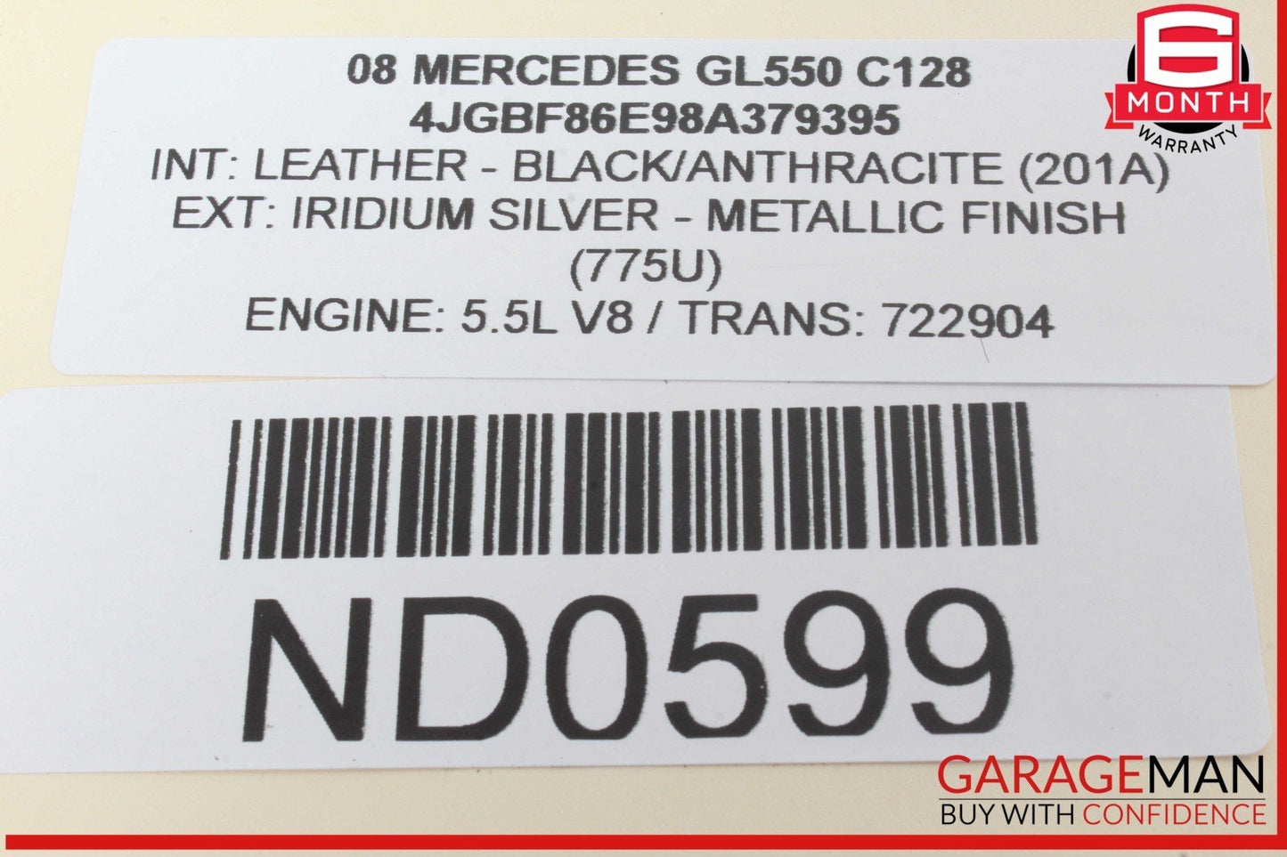 06-12 Mercedes X164 GL550 ML350 ML63 AMG Keyless Go Control Module Unit OEM