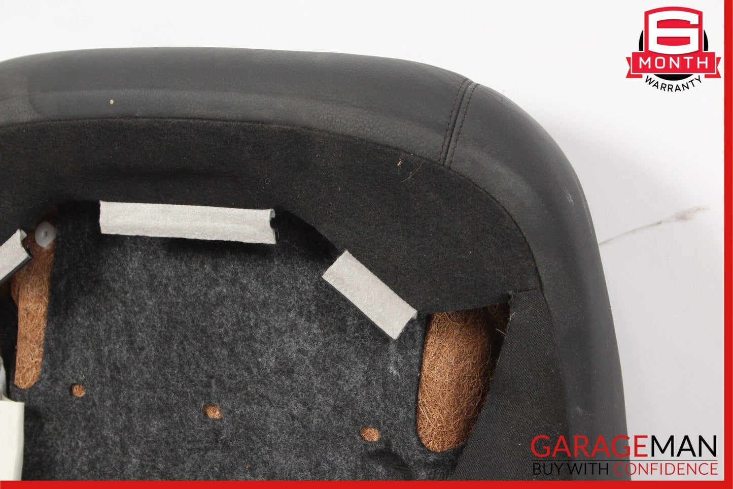 07-09 Mercedes W221 S450 S550 Front Left Side Top Upper Seat Cushion Cover Black