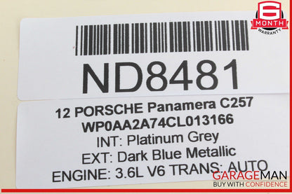 10-16 Porsche Panamera 970 Rear Left or Right Side Door Control Module Unit OEM