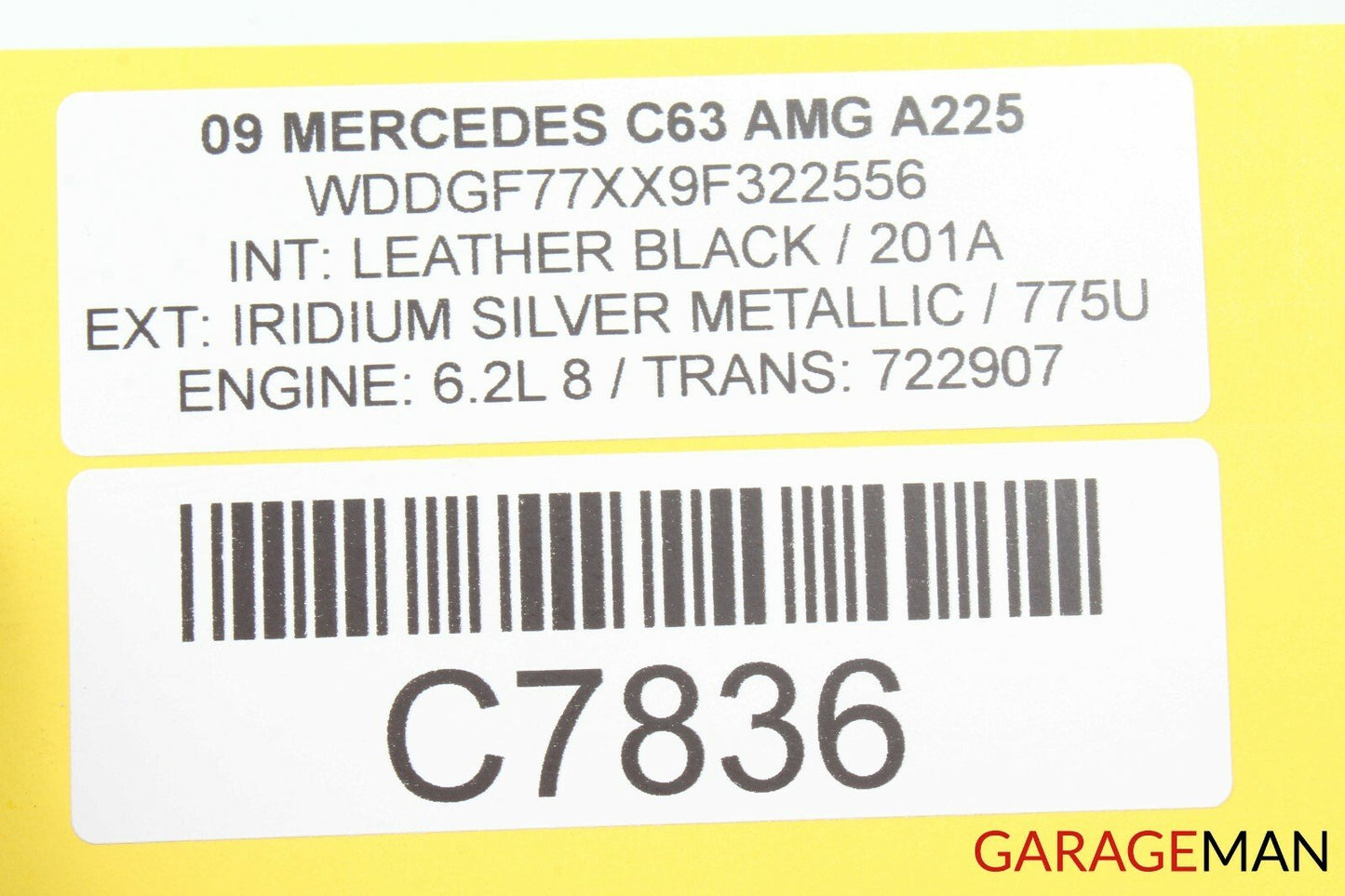 08-11 Mercedes W204 C250 C63 AMG Rear Right Side Door Lock Latch Actuator OEM