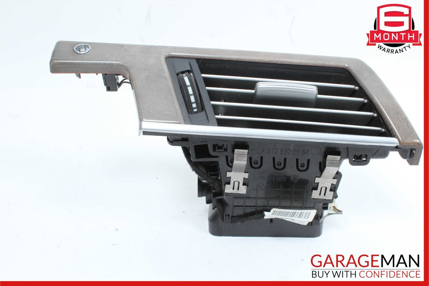 10-13 Mercedes W212 E250 E350 Front Left Side Dash A/C Air Vent Trim Assembly