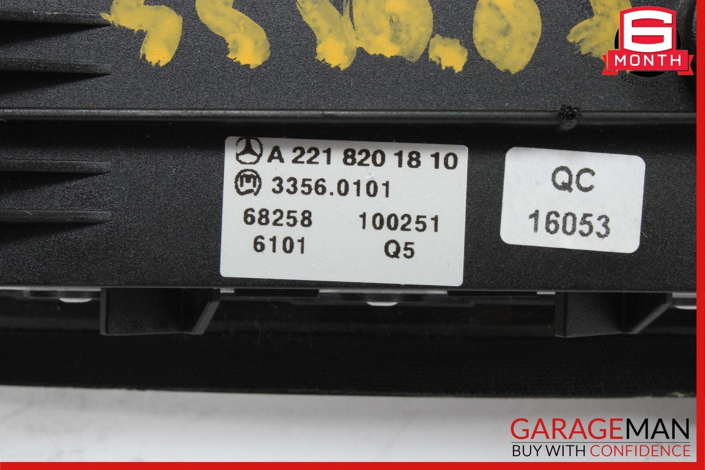 07-13 Mercedes W221 S550 Dash Suspension ESP Cluster Controller Switch Module