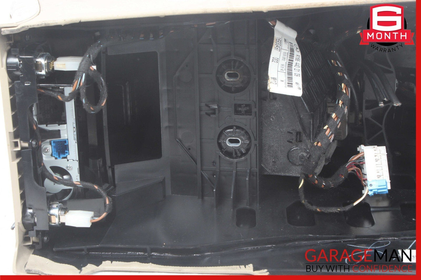 12-16 Mercedes X166 GL350 ML400 Front Center Console Armrest Compartment OEM