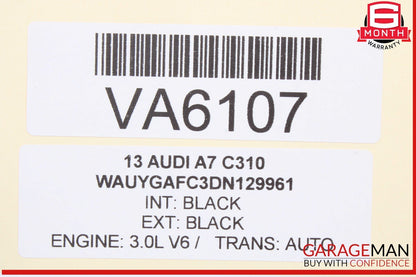 12-18 Audi A7 A6 Head Light Head Lamp Range Control Module Unit 4H0907357B OEM