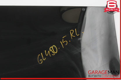 13-19 Mercedes X166 GL450 GLS550 Rear Left Side Window Glass 1667352510 OEM