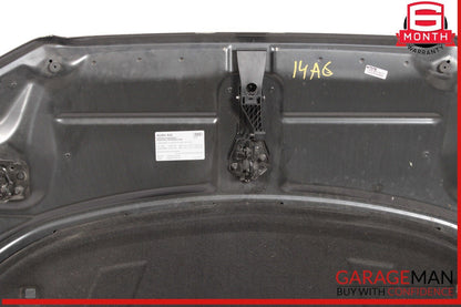 12-18 Audi A6 S6 Front Bonnet Hood Shell Cover Panel Assembly Black OEM