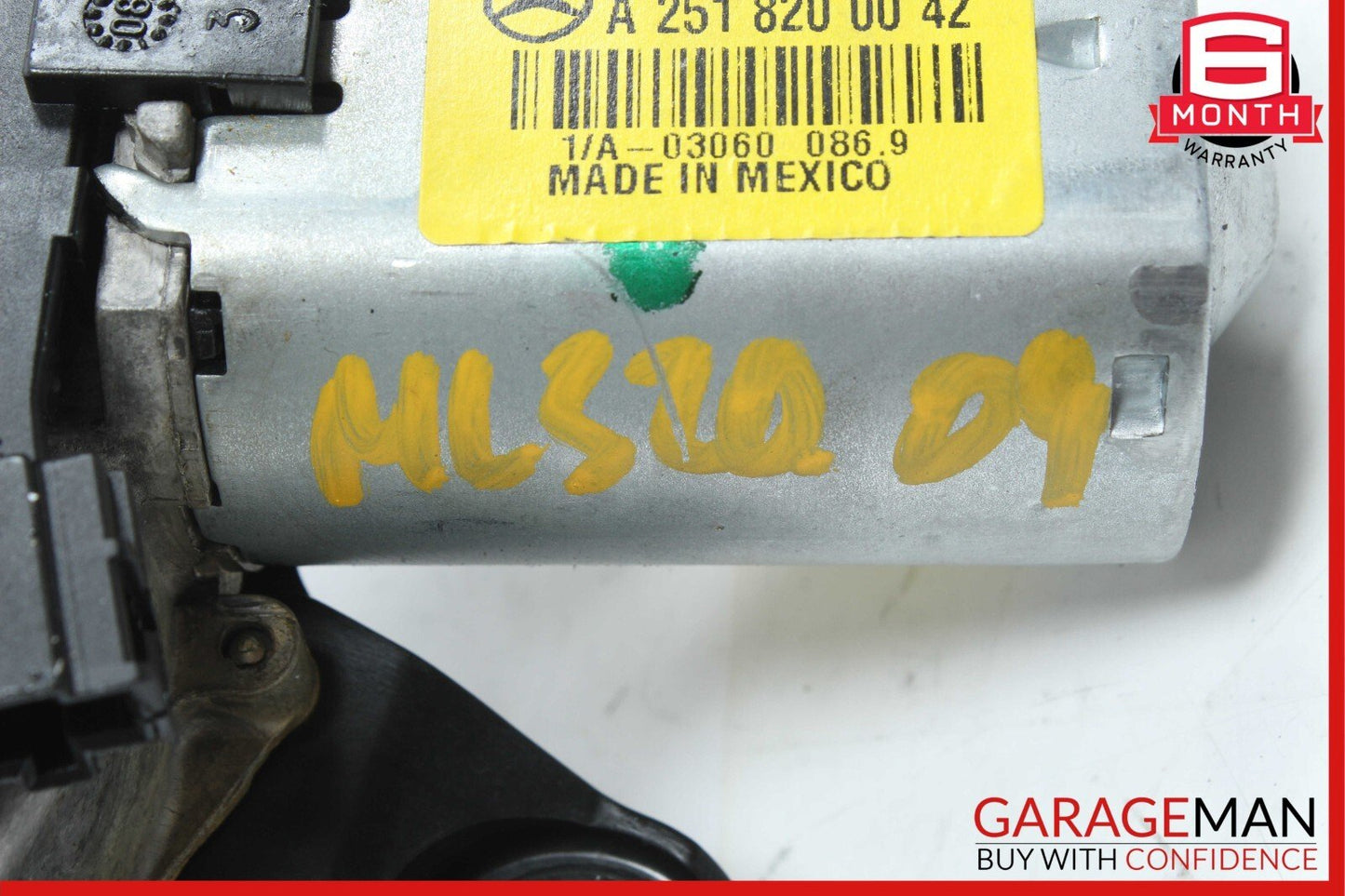 06-13 Mercedes W251 R320 ML350 Valeo Rear Window Windshield Glass Wiper Motor