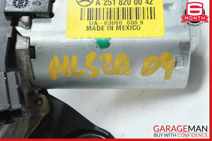 06-13 Mercedes W251 R320 ML350 Valeo Rear Window Windshield Glass Wiper Motor