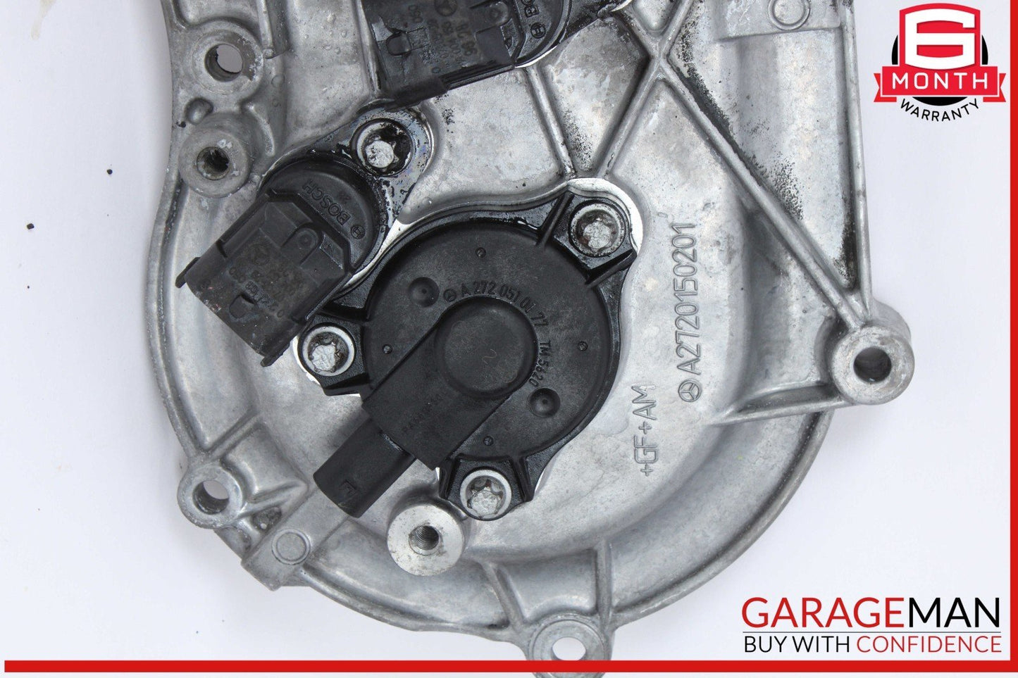 05-13 Mercedes W164 ML350 4MATIC Front Left Side Engine Timing Chain Cover Plate