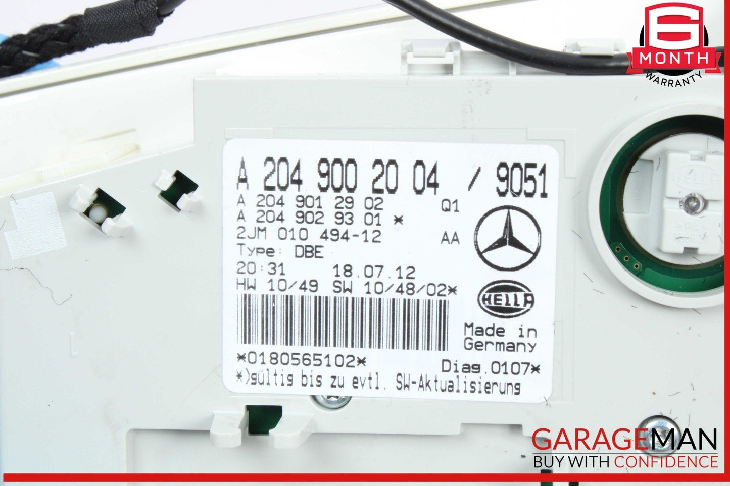 Mercedes-Benz C180 Unknown A2049002004, A2049012902, A2049029301 OEM