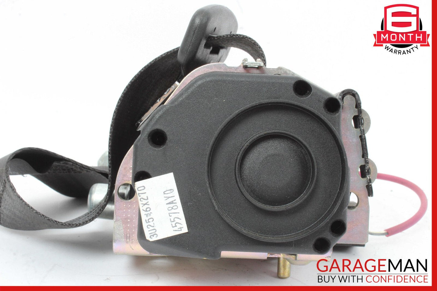 03-08 Maserati Quattroporte M139 Rear Left Side Seatbelt Seat Belt Retractor OEM