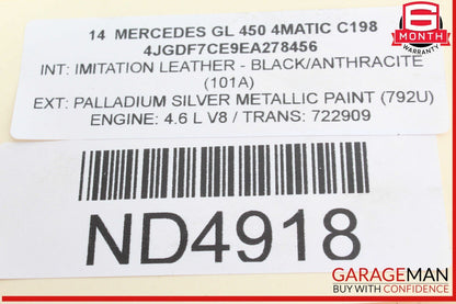 12-17 Mercedes X166 GL450 4MATIC CL550 E550 Engine Starter Motor 2789060800 OEM