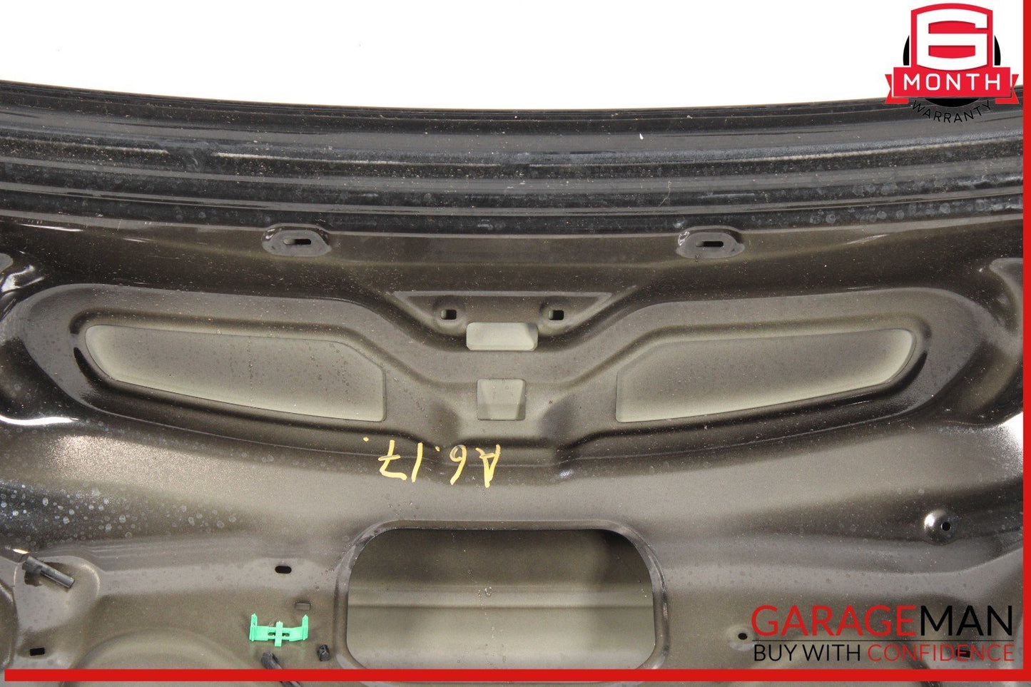 12-18 Audi A6 S6 Trunk Lid Panel Assembly Black OEM