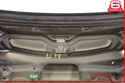 12-18 Audi A6 S6 Trunk Lid Panel Assembly Black OEM
