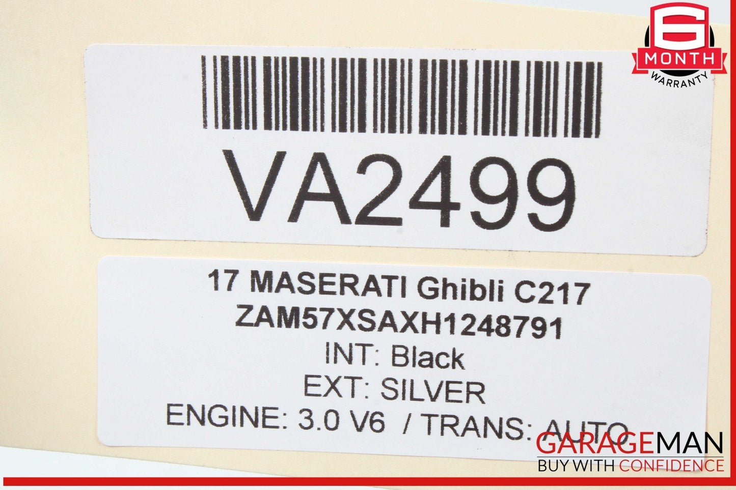 14-22 Maserati Ghibli Rear Left or Right Side Seat Belt Seatbelt Retractor OEM