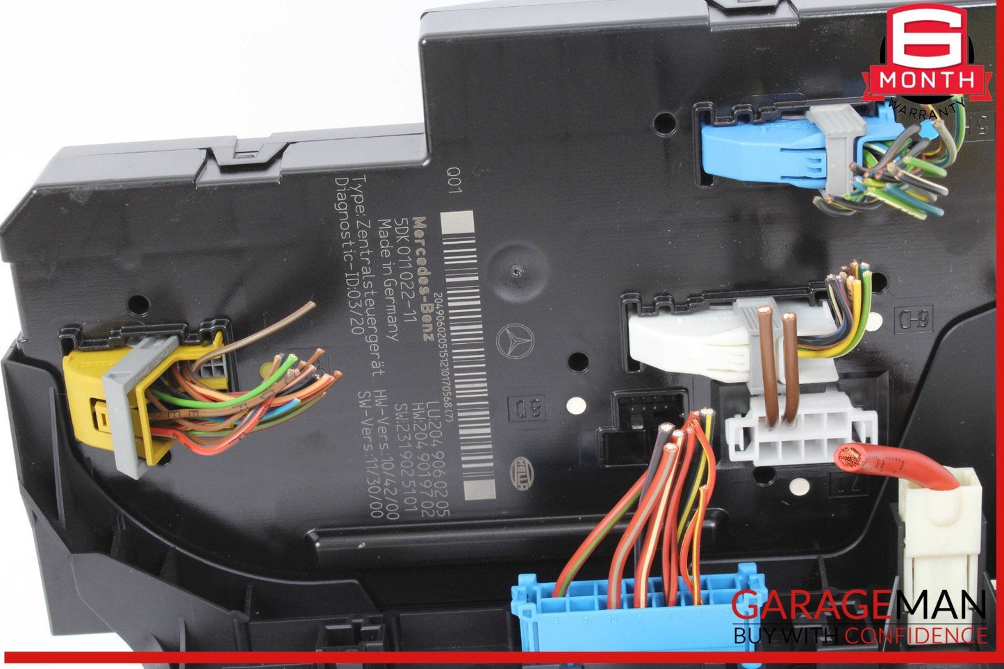 12-14 Mercedes W204 C250 C350 Rear Fuse Relay Box Module 2049060205 OEM