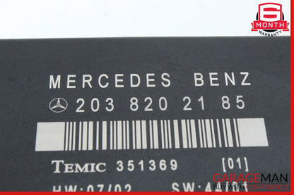 01-07 Mercedes W203 C230 Kompressor Rear Left Side Door Control Module Unit OEM
