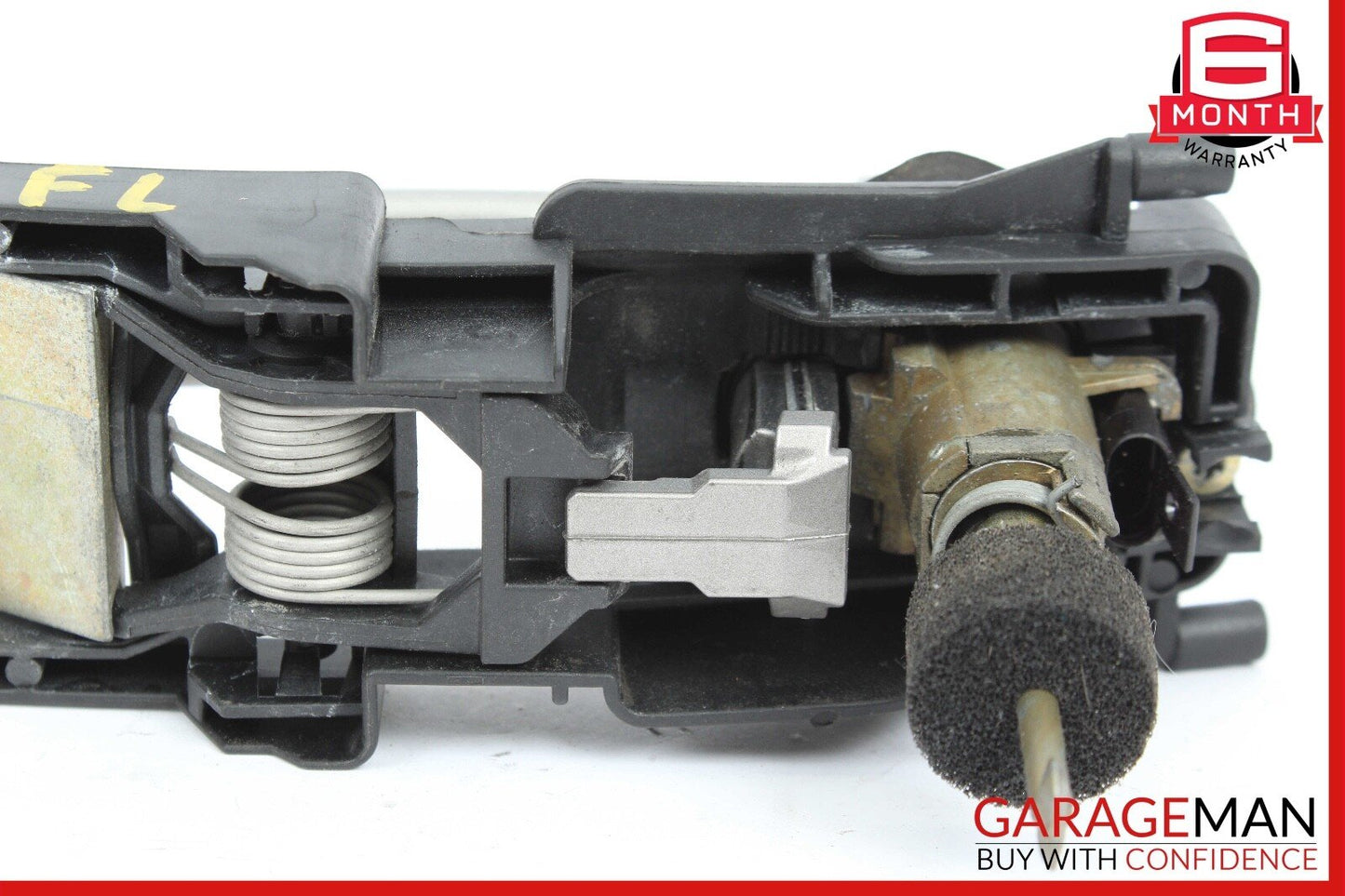 05-07 Mercedes W203 C230 C320 Front Left Exterior Door Handle Silver OEM