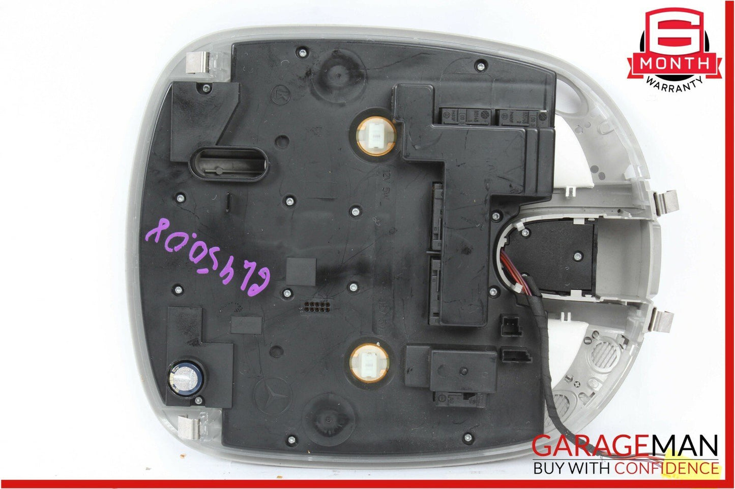 06-12 Mercedes X164 GL450 ML350 Front Overhead Dome Light Reading Map Lamp Grey