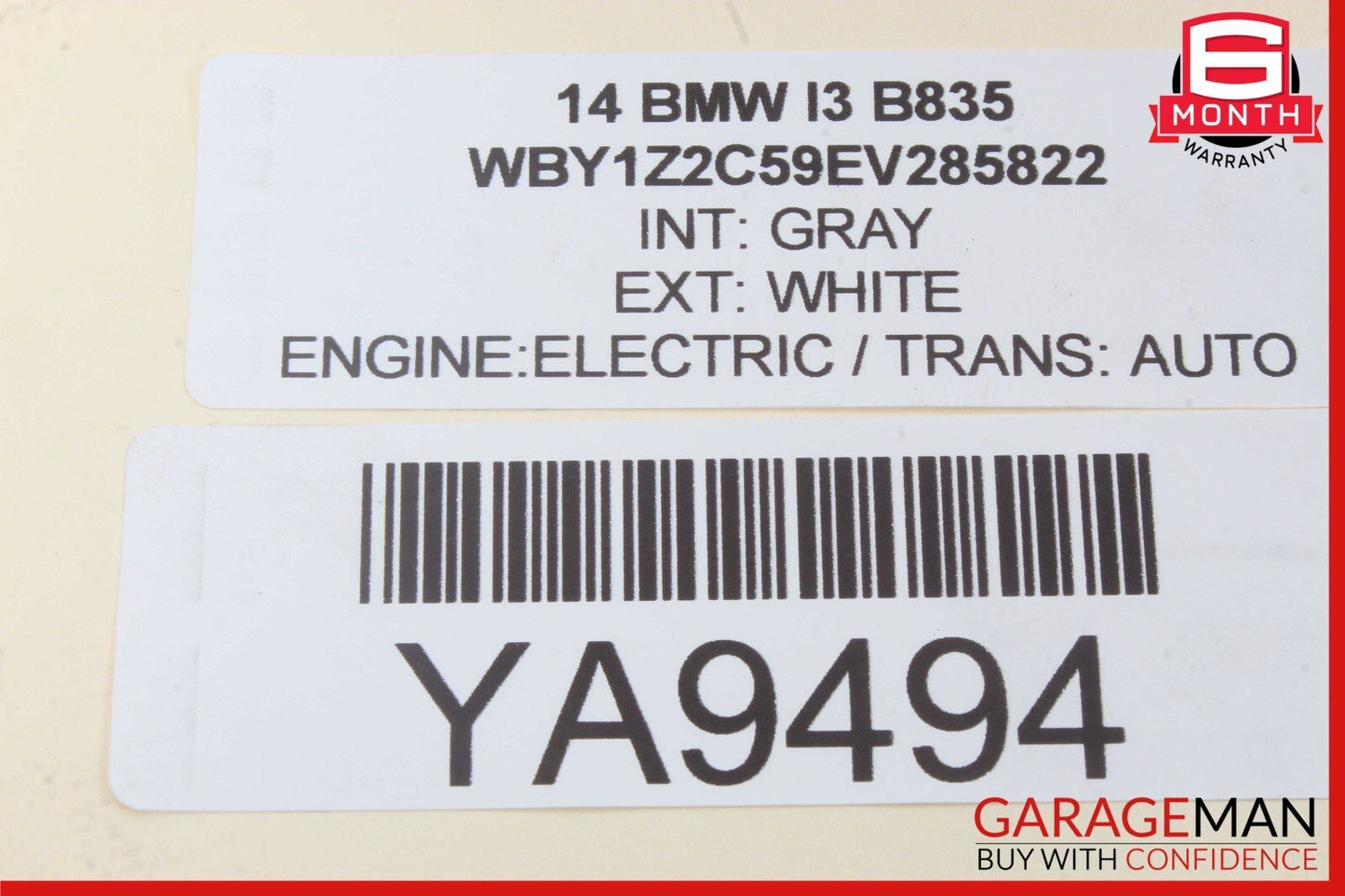 14-21 BMW i3 I01 Hybrid Engine High Voltage Wire Harness Cable OEM