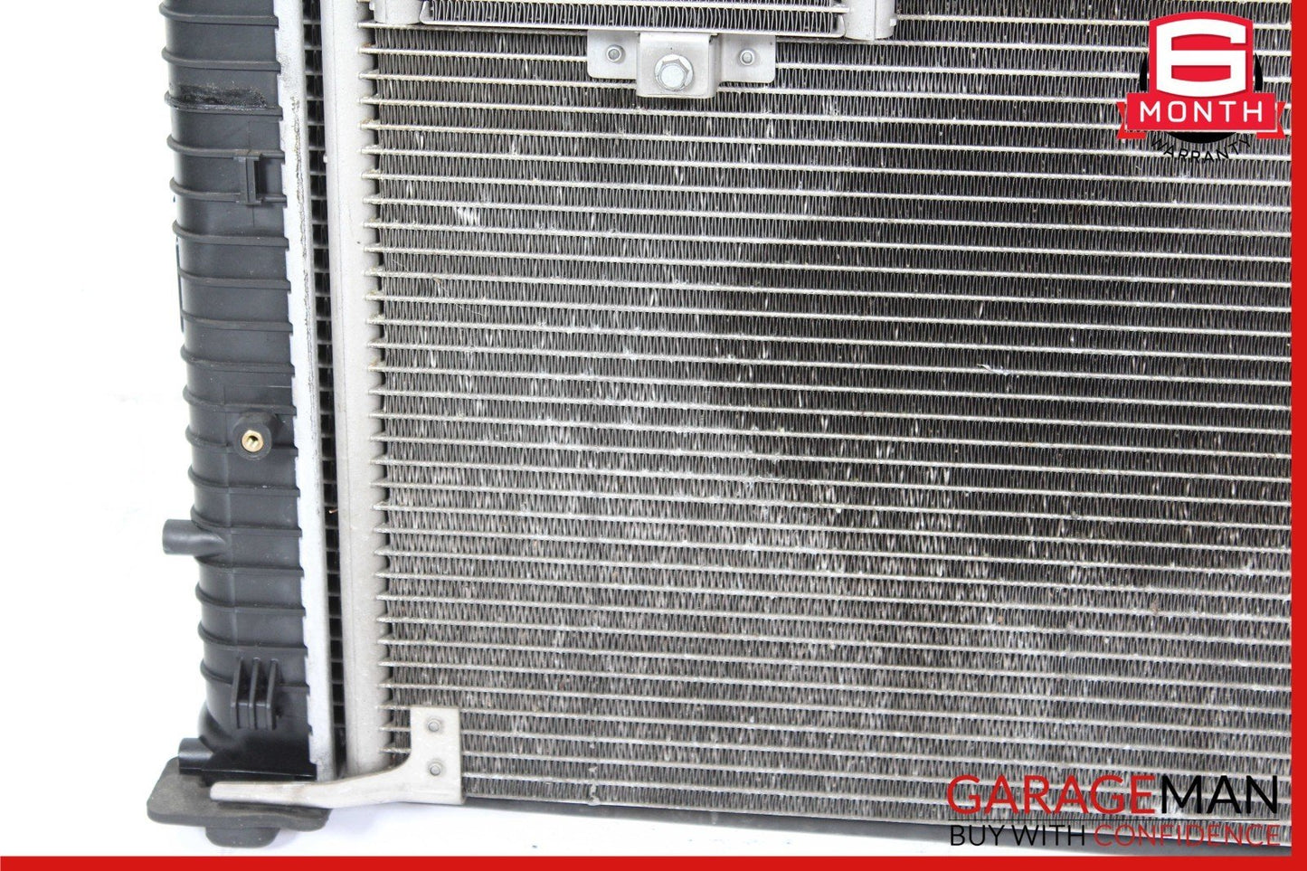 03-06 Mercedes R230 SL500 CLS500 Engine Cooling Radiator A/C Air Condenser Assy