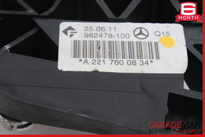 07-13 Mercedes W221 S400 S550 Rear Right Exterior Door Handle Keyless Go Silver