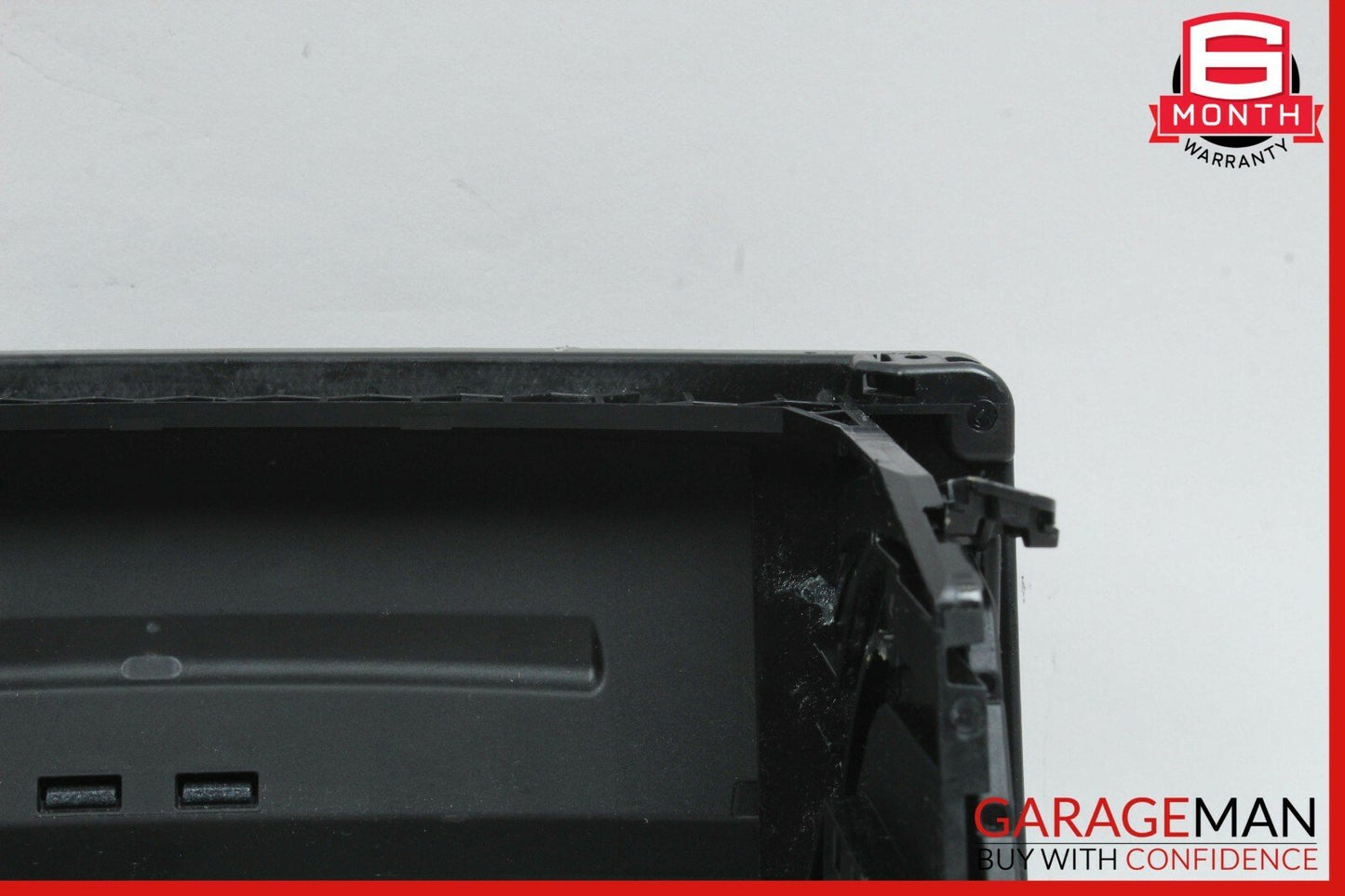 07-13 Mercedes W221 S600 Center Console Dashboard Dash CD Player Cover Gray OEM