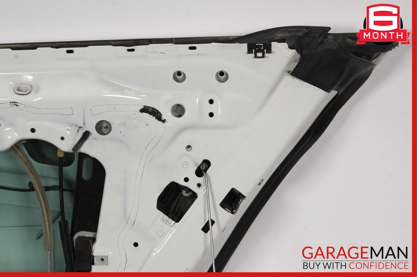 13-19 BMW 650i F06 Rear Right Passenger Side Door Exterior Shell White OEM