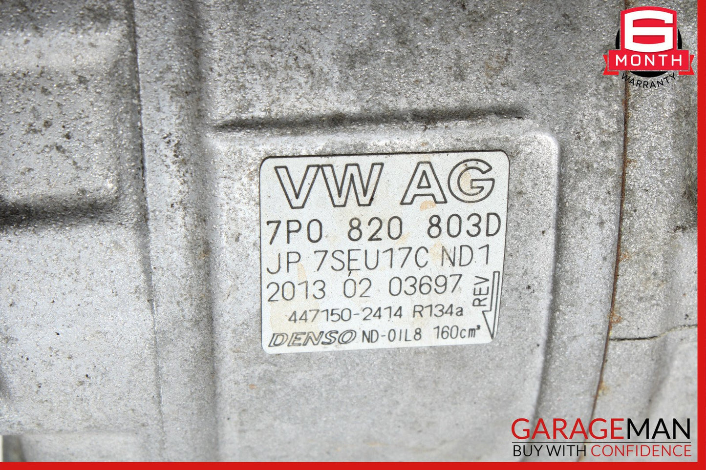 11-17 Porsche Cayenne 958 AC A/C Air Conditioning Compressor Pump OEM