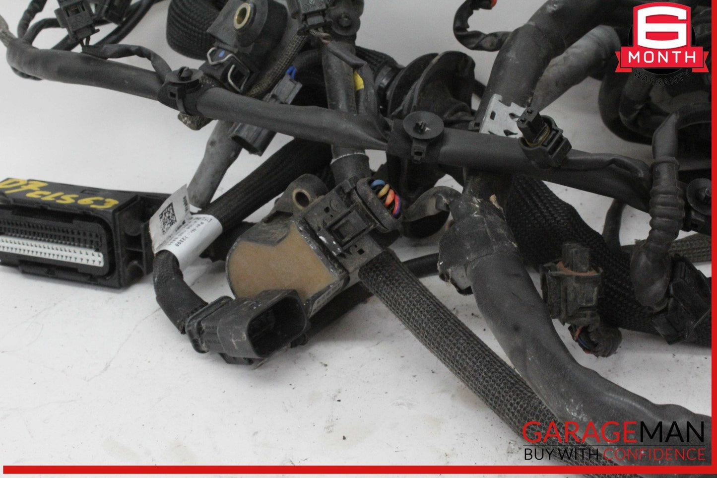 07-12 Mercedes W219 CLS63 CL63 M156 Engine Wire Harness w/ Ignition Coils OEM