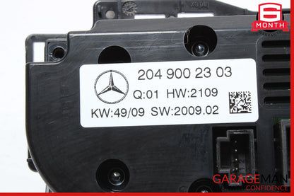 08-11 Mercedes W204 C300 AC A/C Heater Climate Control 2049002303 OEM
