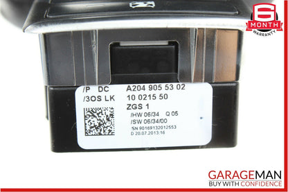 08-14 Mercedes W204 C250 Driver Master Window Switch 2049055302 OEM