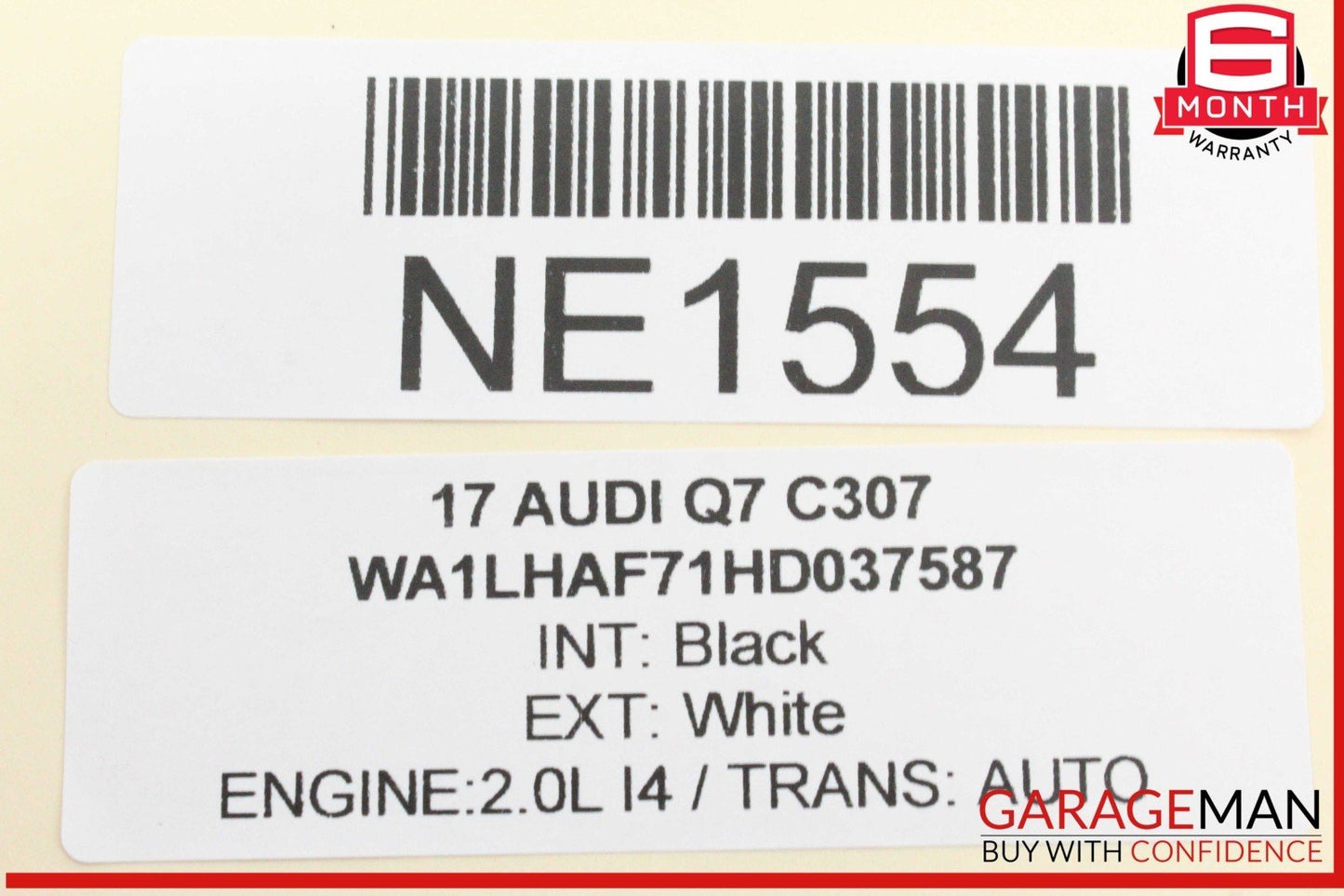17-19 Audi Q7 Front Right or Left Side LED Head Light Lamp Ballast Module OEM