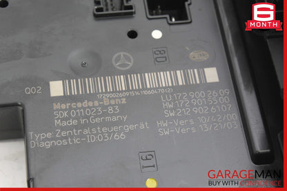 12-16 Mercedes R172 SLK250 SLK350 SLK55 AMG Rear Fuse Relay Box Module Assy OEM