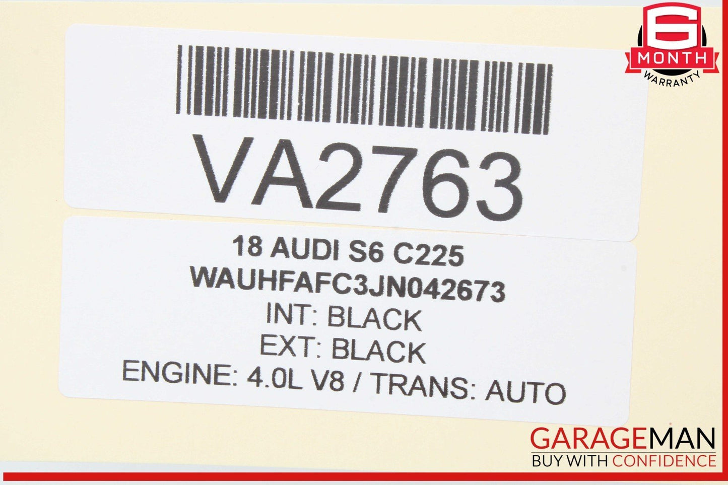 12-18 Audi S6 A7 A6 Electronic Parking Brake Control Module Unit 4H0907801F OEM